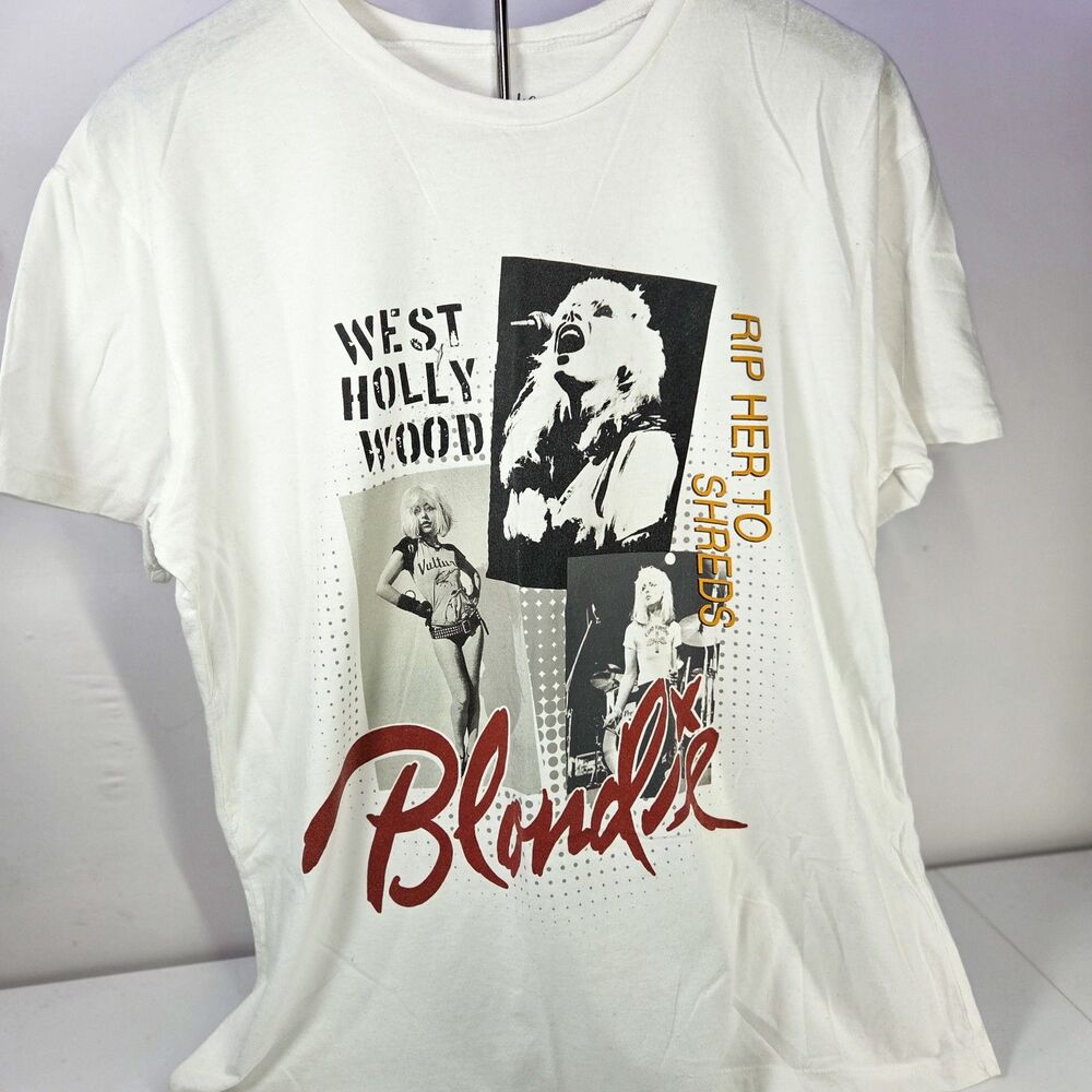 Blondie Debbie Harry West Hollywood Graphic T-Shirt Women’s 2XL